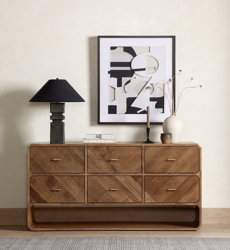 Caspian 6 Drawer Dresser - 231263-001 231263001
