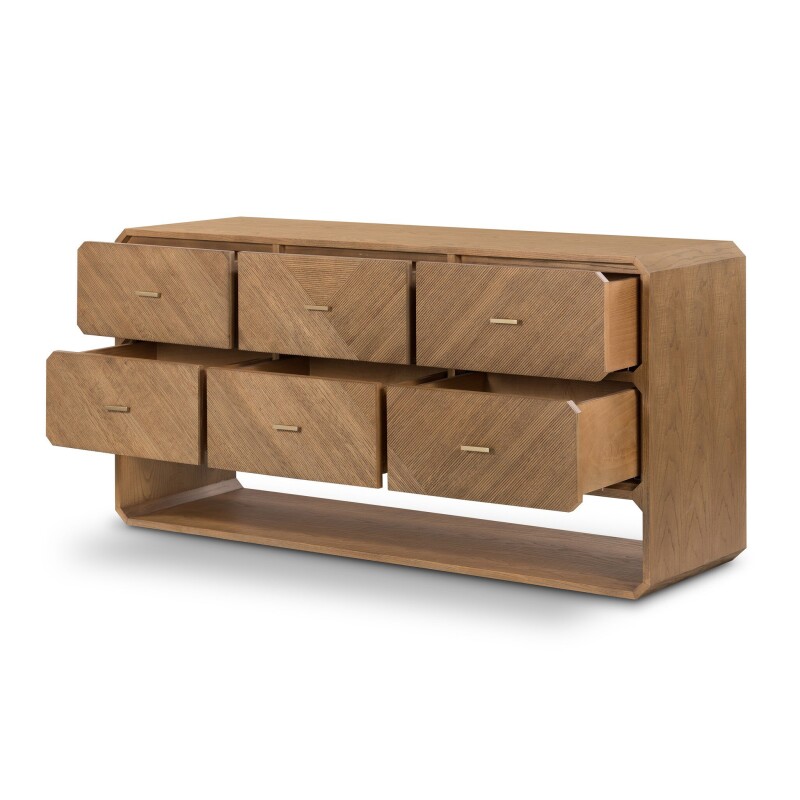 Caspian 6 Drawer Dresser - 231263-001 231263001