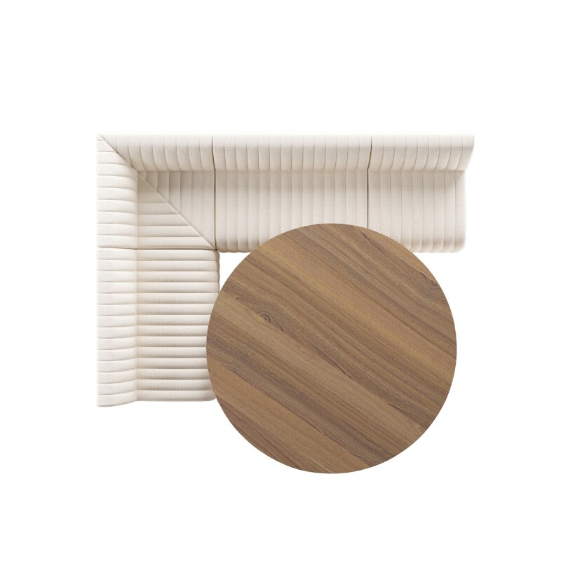 Augustine Dining Banquette, L-Shape - 231700-001 231700001
