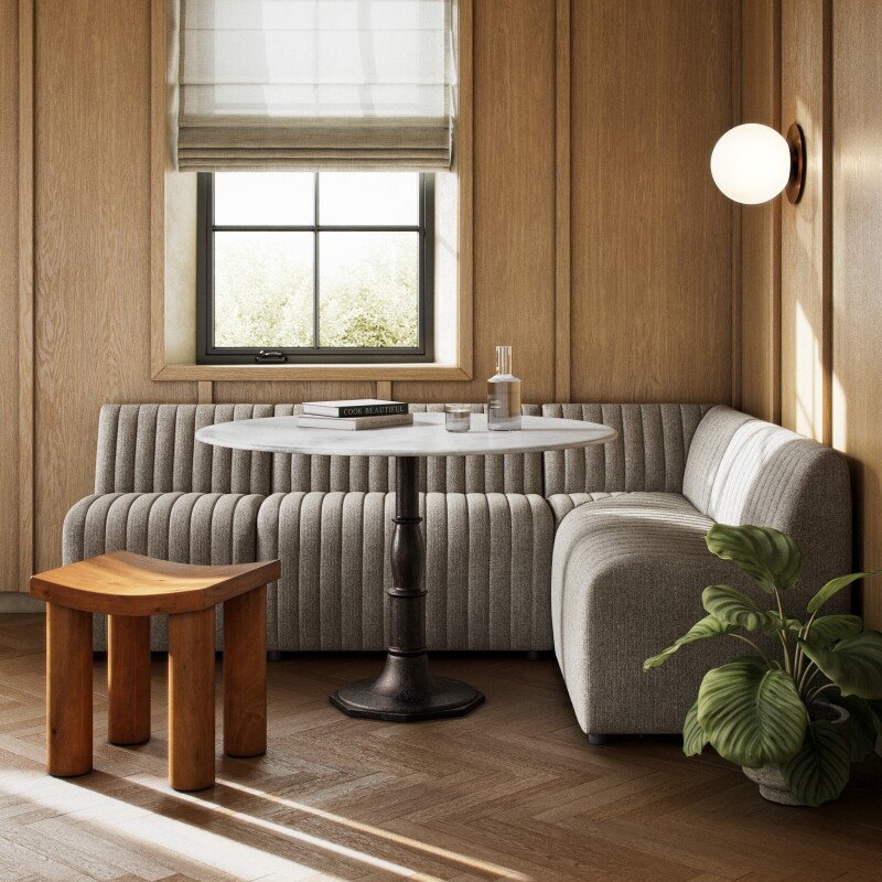 Augustine Dining Banquette, L-Shape - 231700-002 231700002