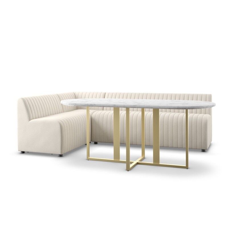 Augustine Dining Banquette, L-Shape - 231702-001 231702001
