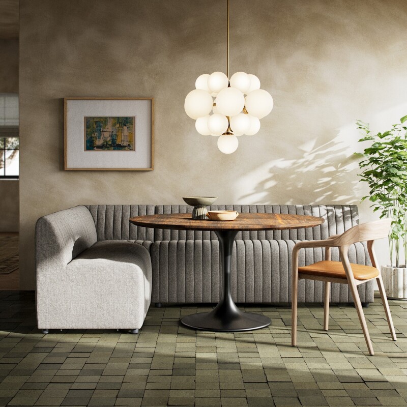 Augustine Dining Banquette, L-Shape - 231702-002 231702002