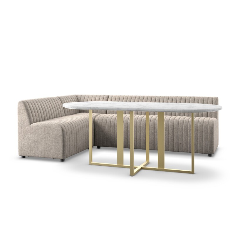 Augustine Dining Banquette, L-Shape - 231702-002 231702002
