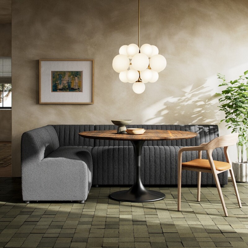 Augustine Dining Banquette, L-Shape - 231702-003 231702003