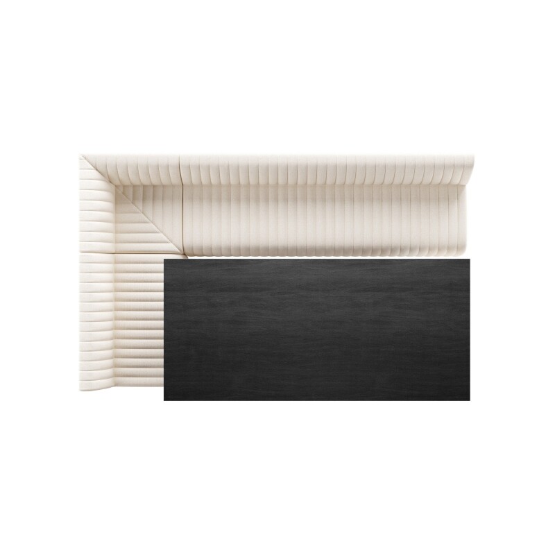 Augustine Dining Banquette, L-Shape - 231704-001 231704001