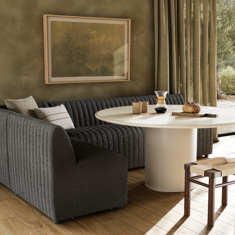 Augustine Dining Banquette, L-Shape - 231704-003 231704003