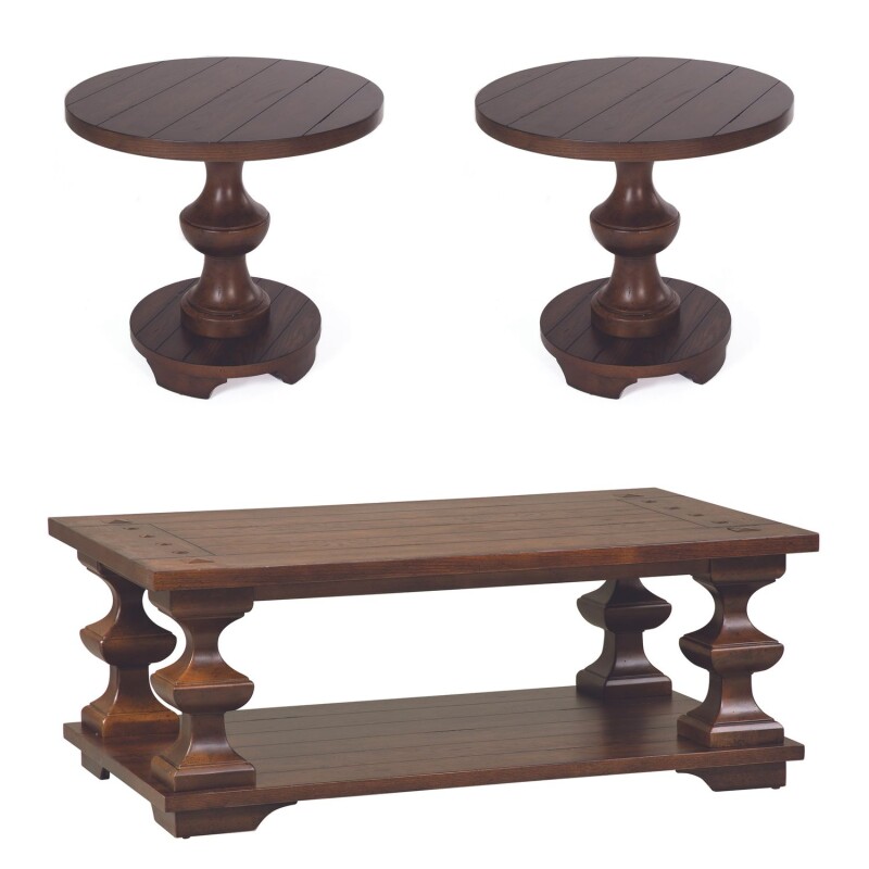 Sedona 3 Piece Set (1-Cocktail 2-End Tables) 231OT3PCS