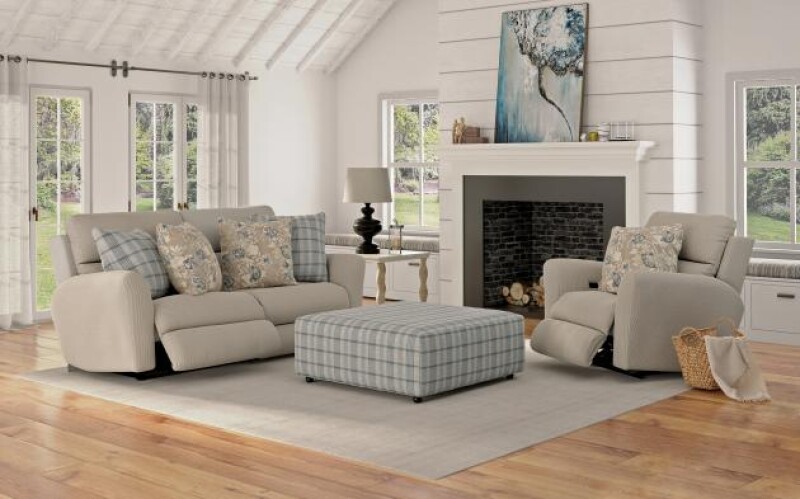 Chappy 232 Castered Cocktail Ottoman 23212