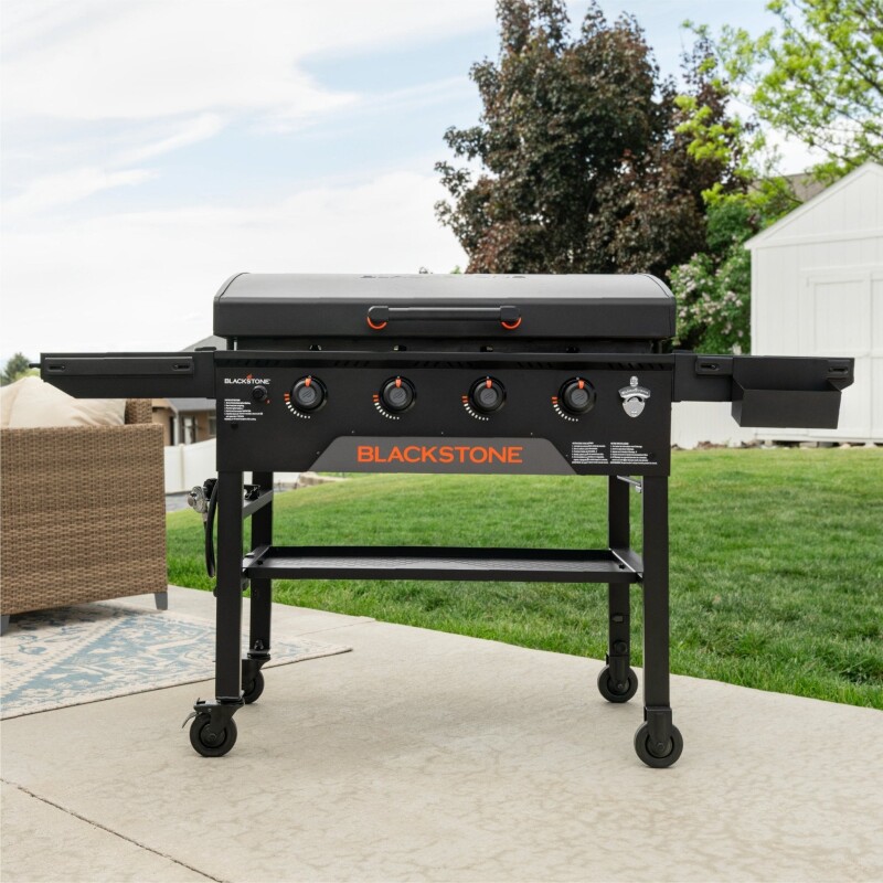36” Griddle with Hood view 2