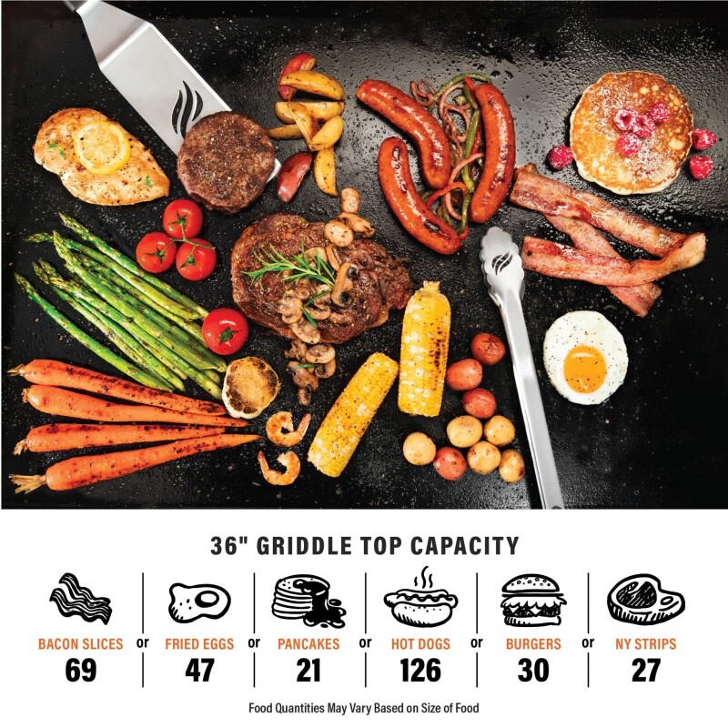 36” Griddle with Hood view 10