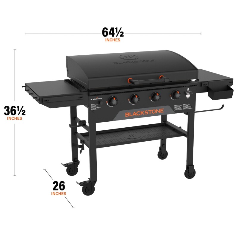 36” Griddle with Hood view 11