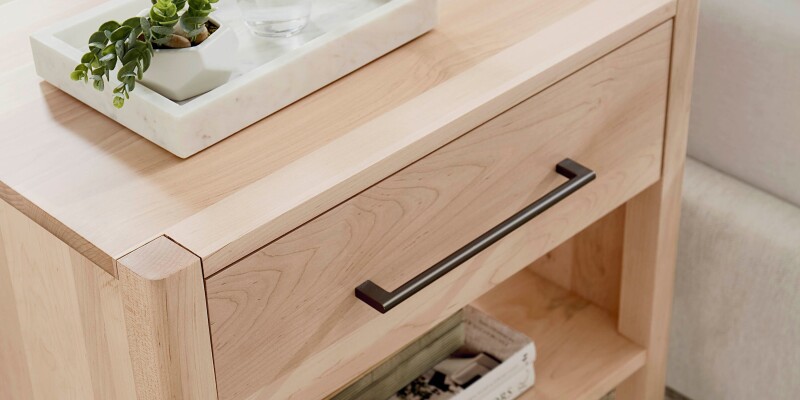 Parkway Bedside Table 23280271ACBBNPULL