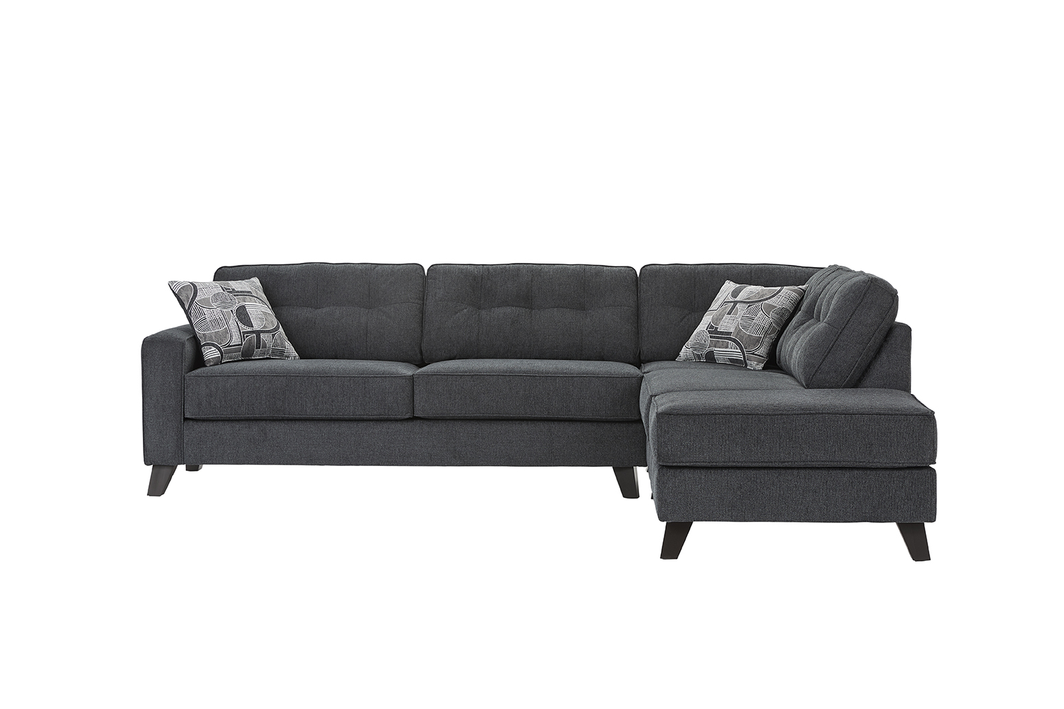 23300SEC R/F Corner Chaise Fairlane Slate 23300RFCHS02