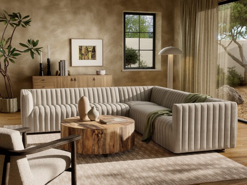 Augustine 3-Piece Sectional - 234067-002 234067002