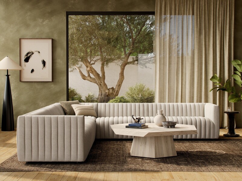 Augustine 3-Piece Sectional - 234068-002 234068002