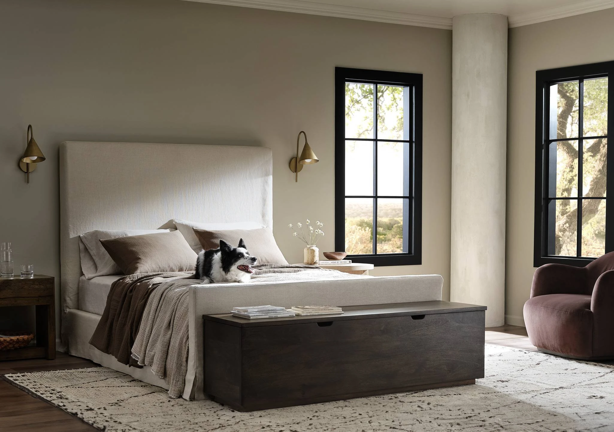 Daphne Slipcover Bed - 234702-001 234702001