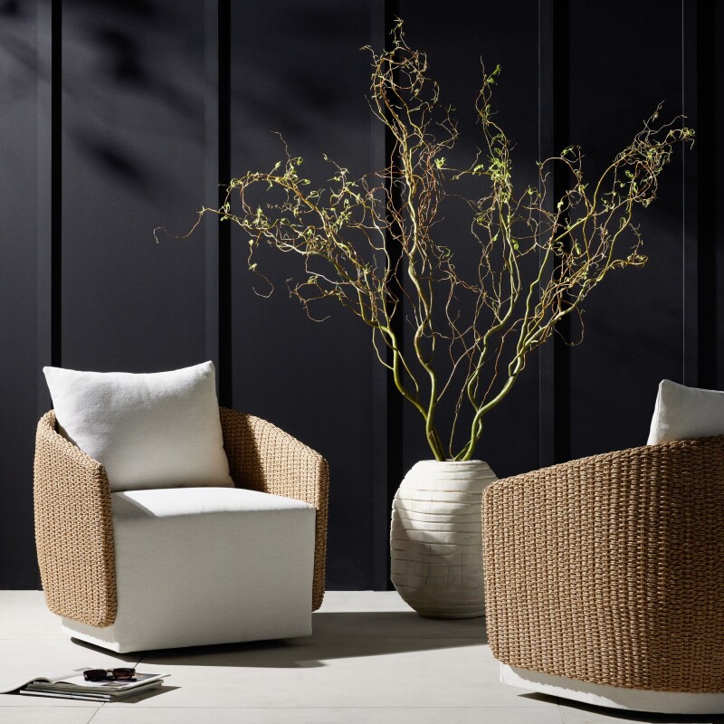 Maven Outdoor Swivel Chair - 235137-001 235137001
