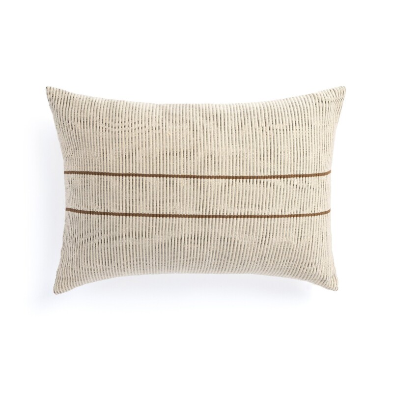 Handwoven Merido Pillow - Beige - 235708-001 235708001