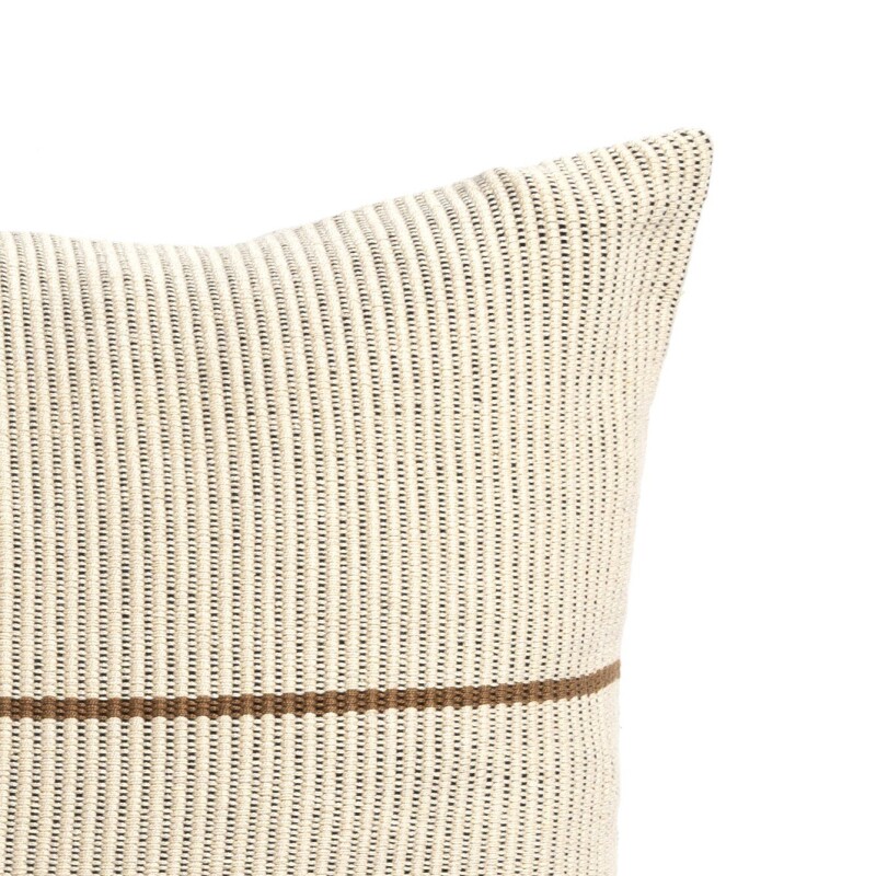 Handwoven Merido Pillow - Beige - 235708-001 235708001