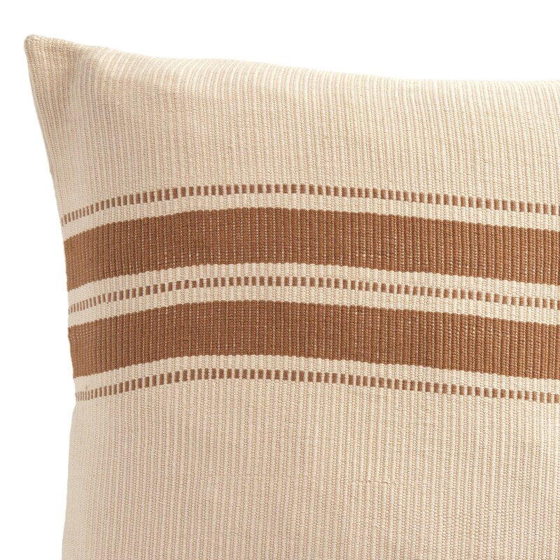 Handwoven Merido Pillow - Beige - 235708-003 235708003