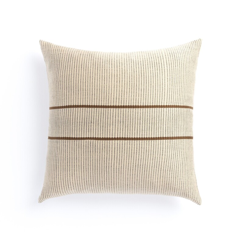 Handwoven Merido Pillow - Beige - 235708-008 235708008