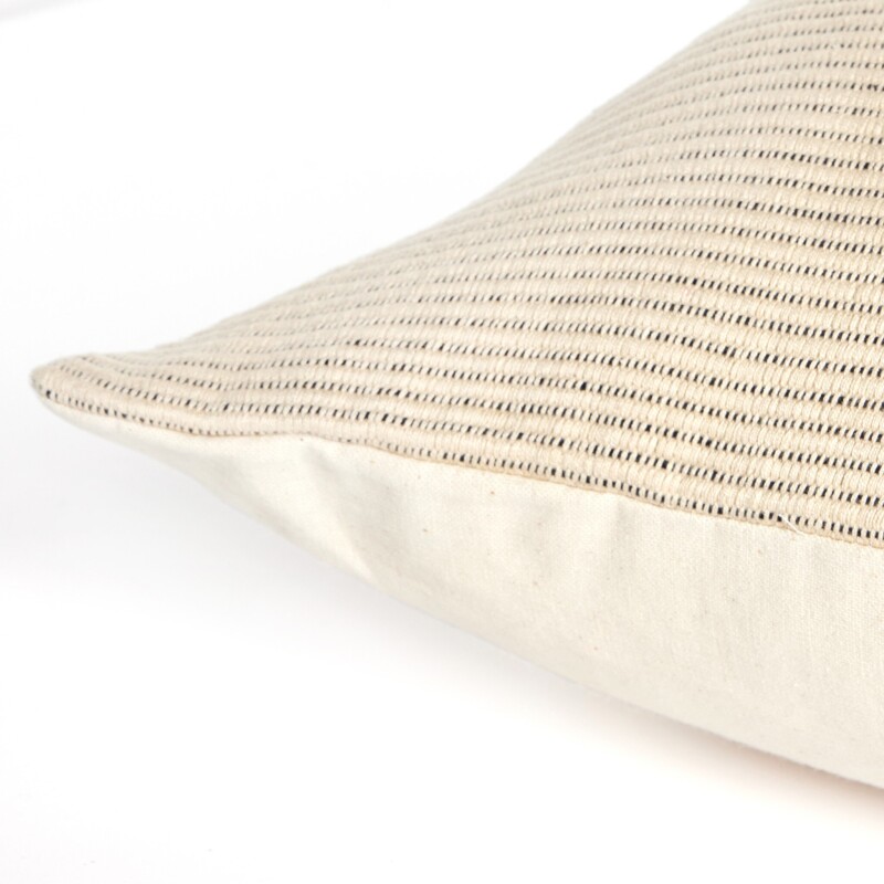 Handwoven Merido Pillow - Beige - 235708-008 235708008