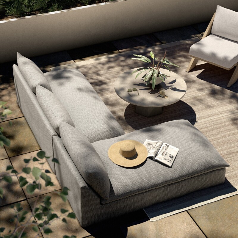Grant Outdoor 2-Piece Sectional - 235712-001 235712001