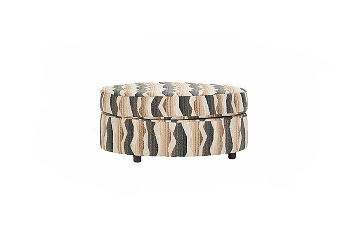 23600ROT Round Ottoman Taos Highland 23600ROT13