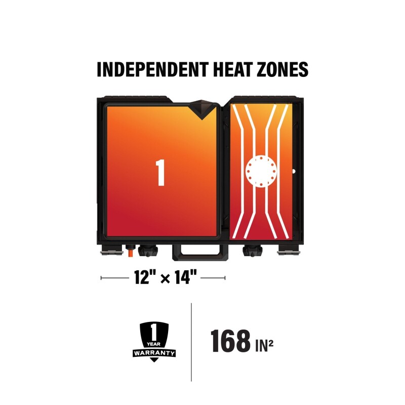 14" Griddle with Side Burner 2364, product image 3 of 11