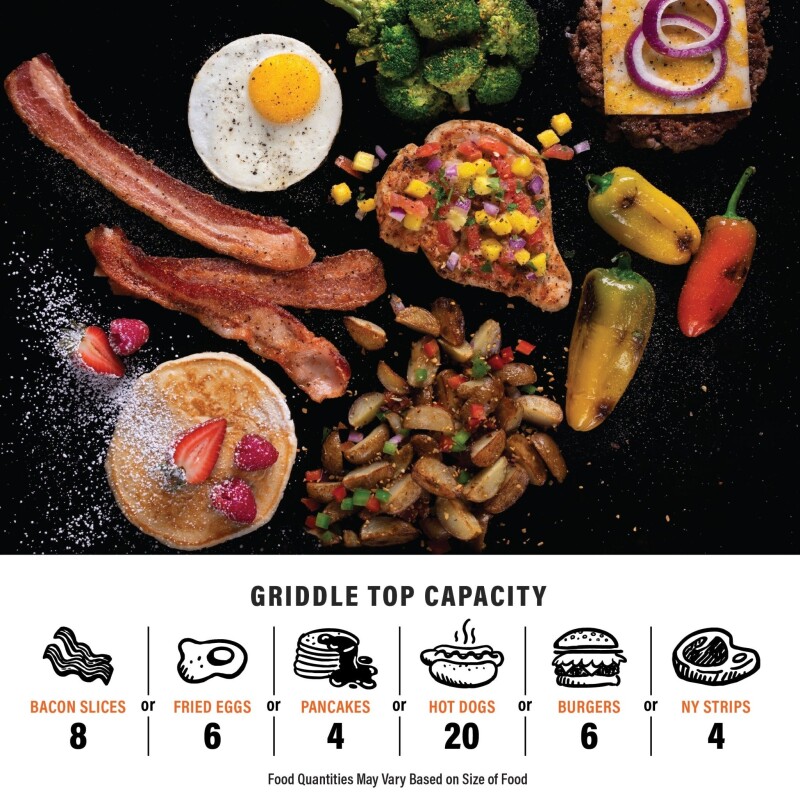 14" Griddle with Side Burner 2364, product image 10 of 11