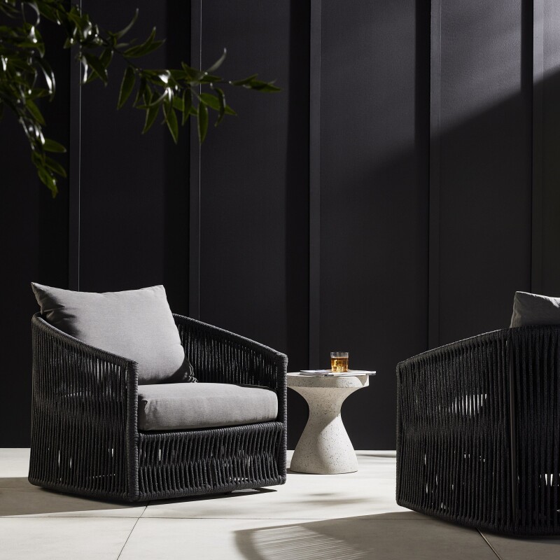 Porto Outdoor Swivel Chair - 236754-001 236754001
