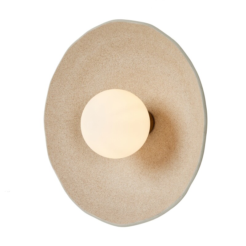 Organic Ceramic Sconce - 237030-001 237030001
