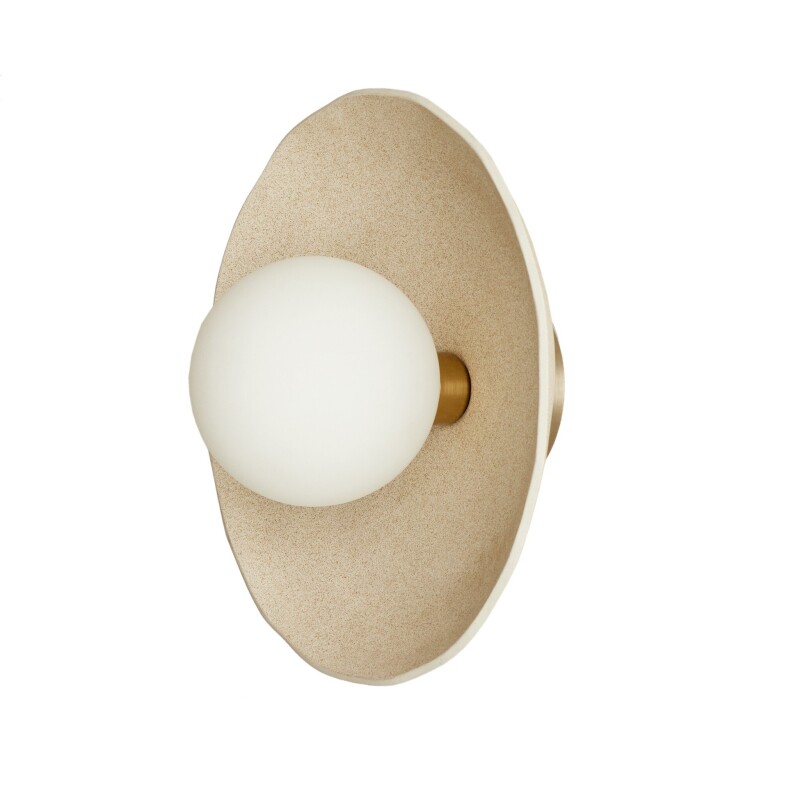 Organic Ceramic Sconce - 237030-001 237030001