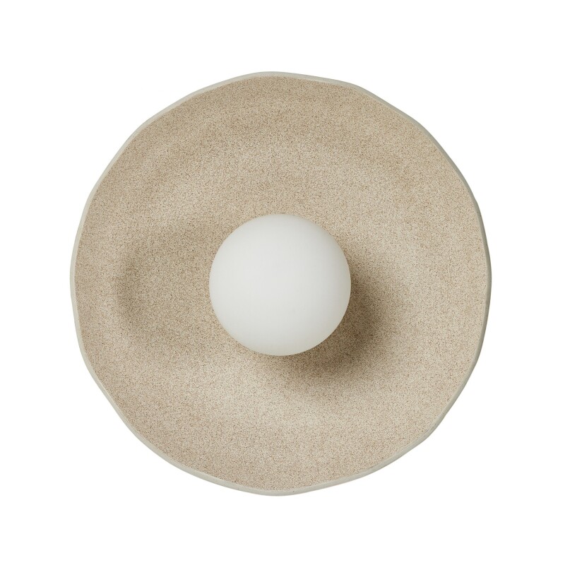 Organic Ceramic Sconce - 237030-001 237030001