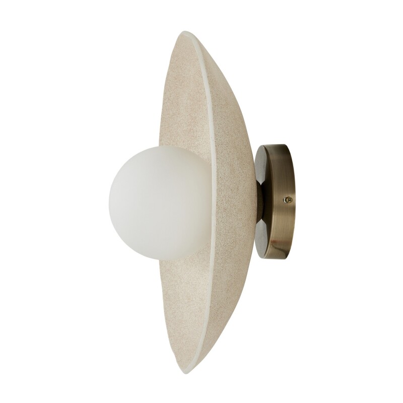 Organic Ceramic Sconce - 237030-001 237030001