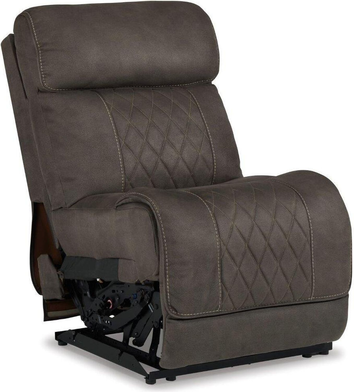 Hoopster 6-Piece Power Reclining Sectional In Gunmetal 23703S5