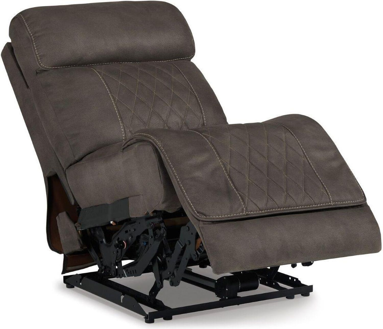 Hoopster 6-Piece Power Reclining Sectional In Gunmetal 23703S5
