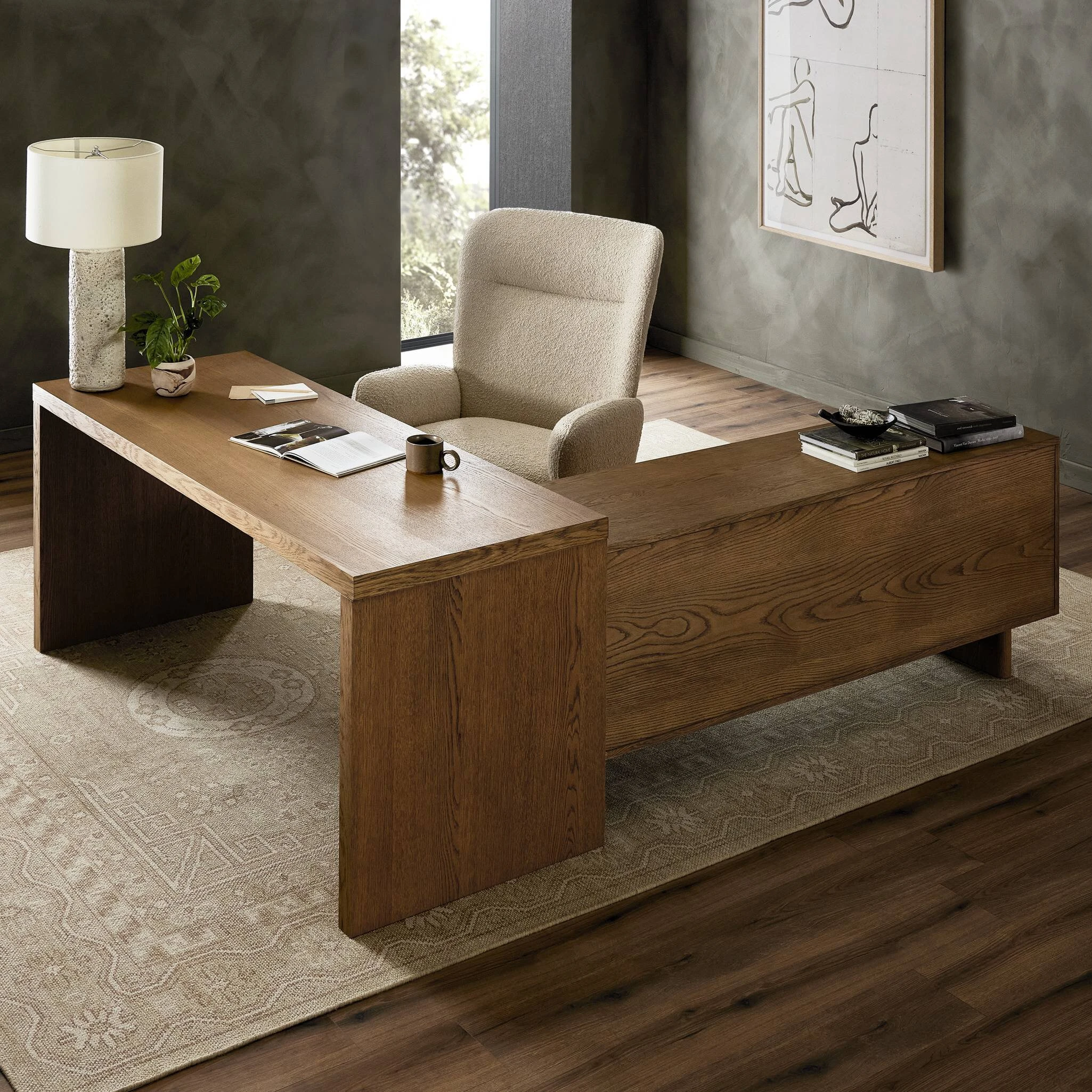 Posada L-Shaped Desk - 237442-001 237442001