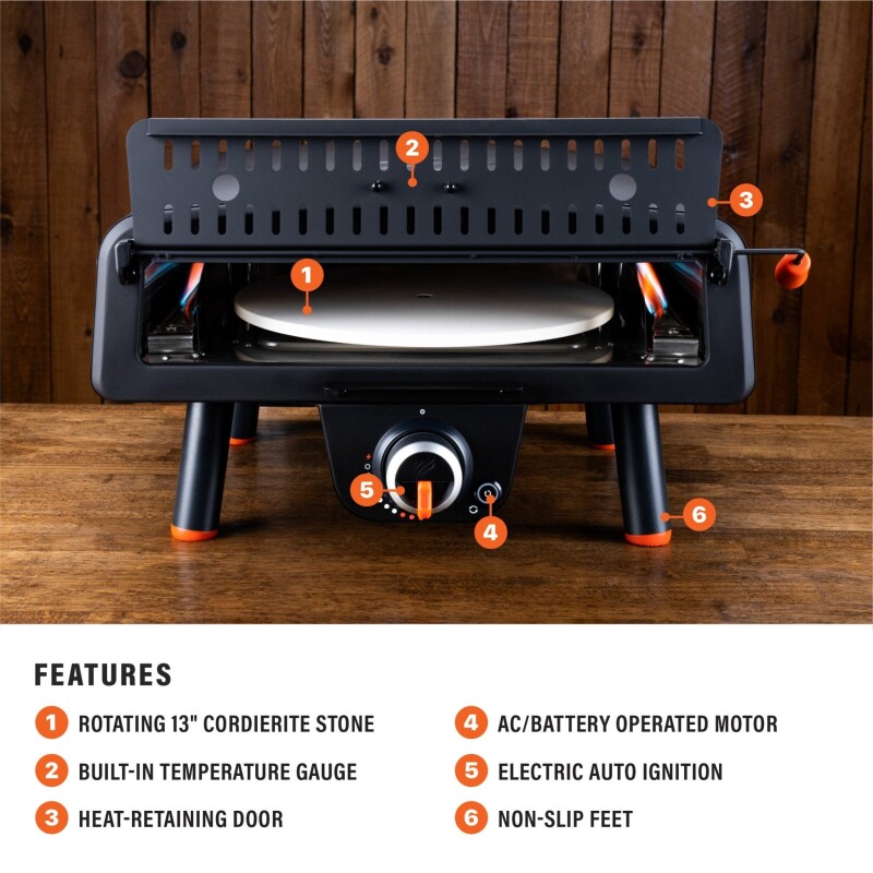 Tabletop Propane Pizza Oven 2379