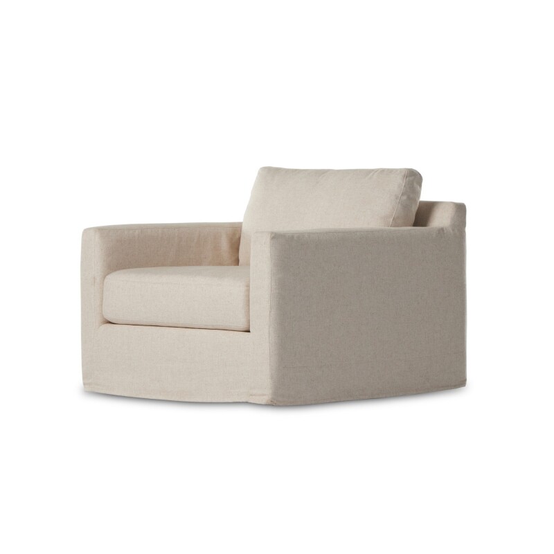 Hampton Slipcover Swivel Chair - 237989-001 237989001