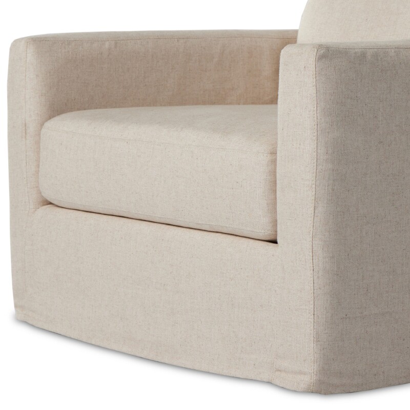 Hampton Slipcover Swivel Chair - 237989-001 237989001