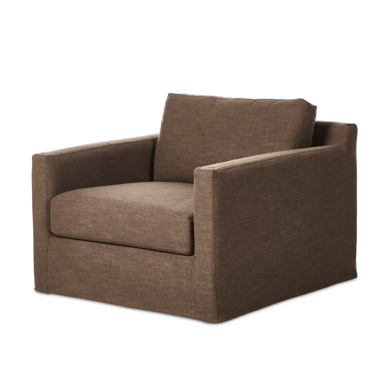 Hampton Slipcover Swivel Chair - 237989-003 237989003