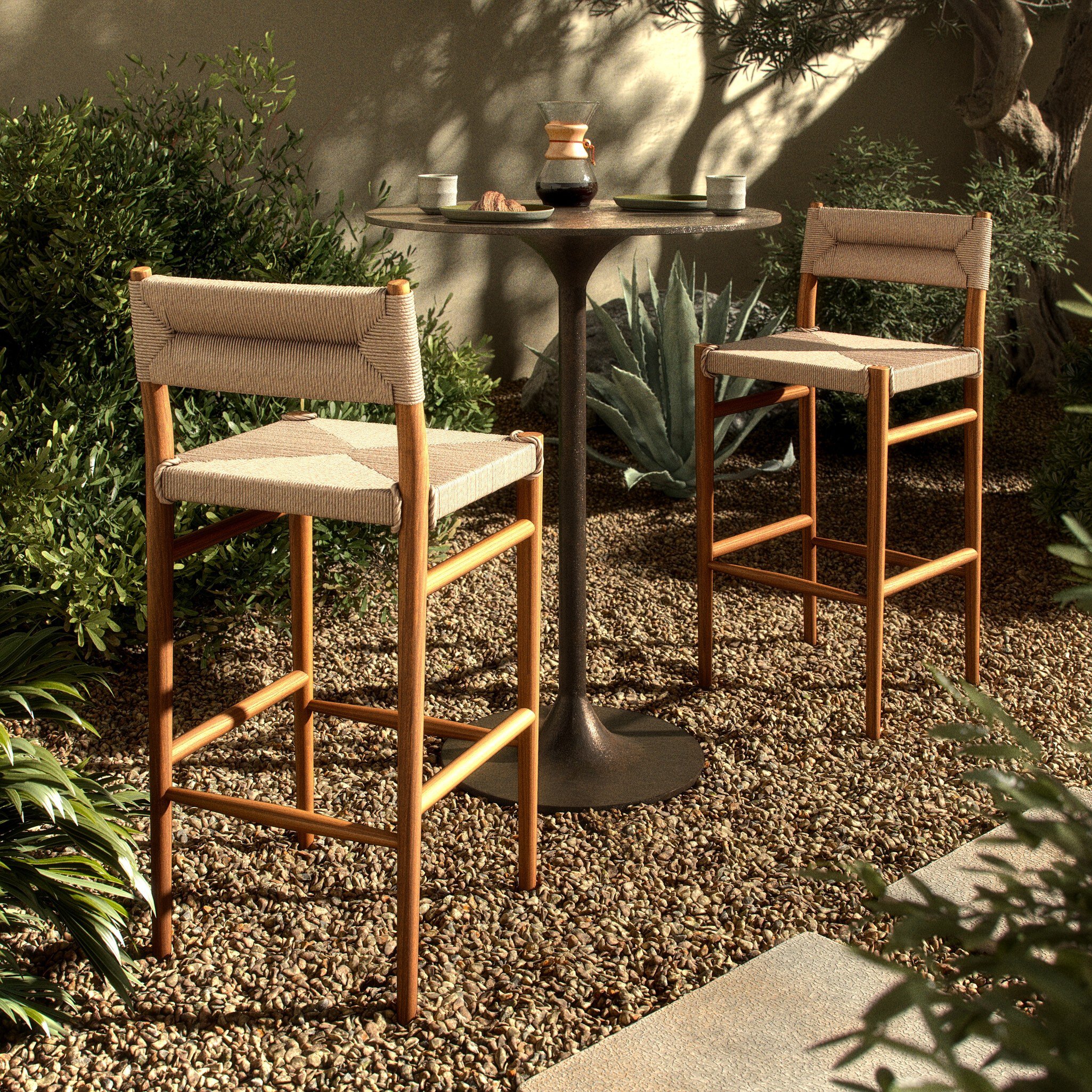 Lomas Bar + Counter Outdoor Stool - 237996-001 237996001