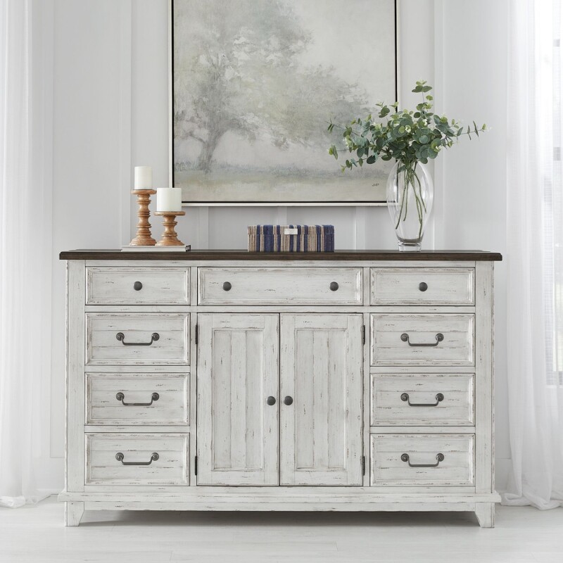 River Place 2 Door 9 Drawer Dresser 237BR31