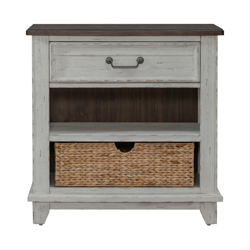 River Place Bedside Chest w/ Charging Station 237BR62