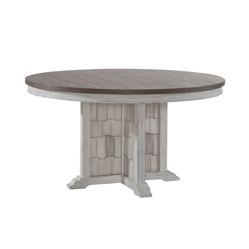 River Place Pedestal Table Set 237DRPED