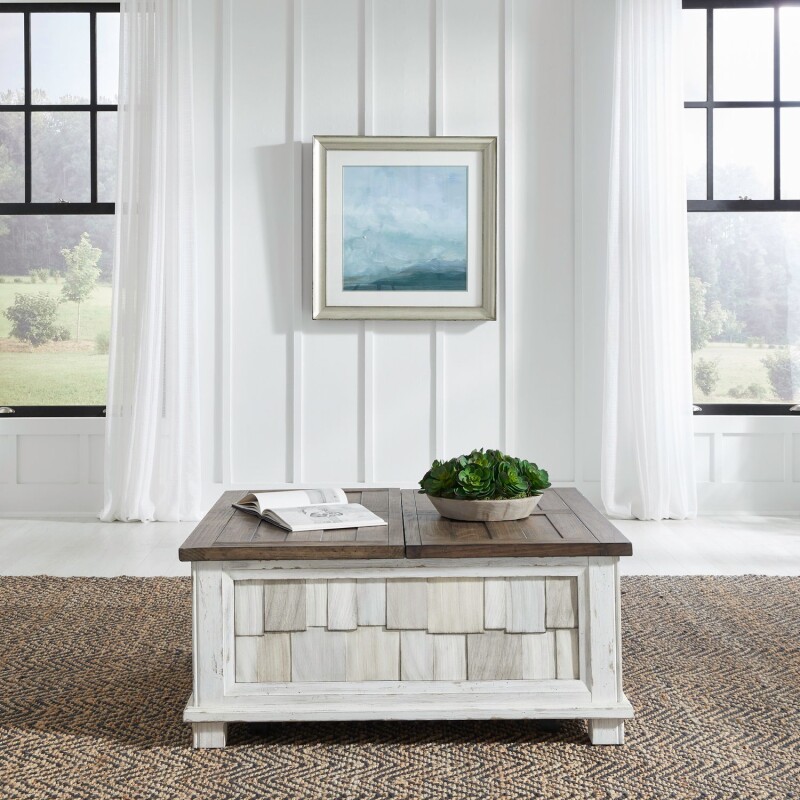 River Place Lift Top Storage Cocktail Table 237OT1011