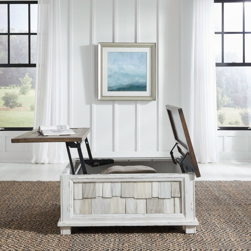 River Place Lift Top Storage Cocktail Table 237OT1011