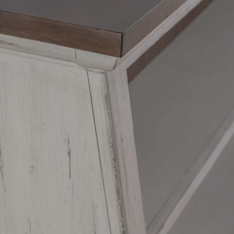 River Place Angled Server Hutch 237SH6442