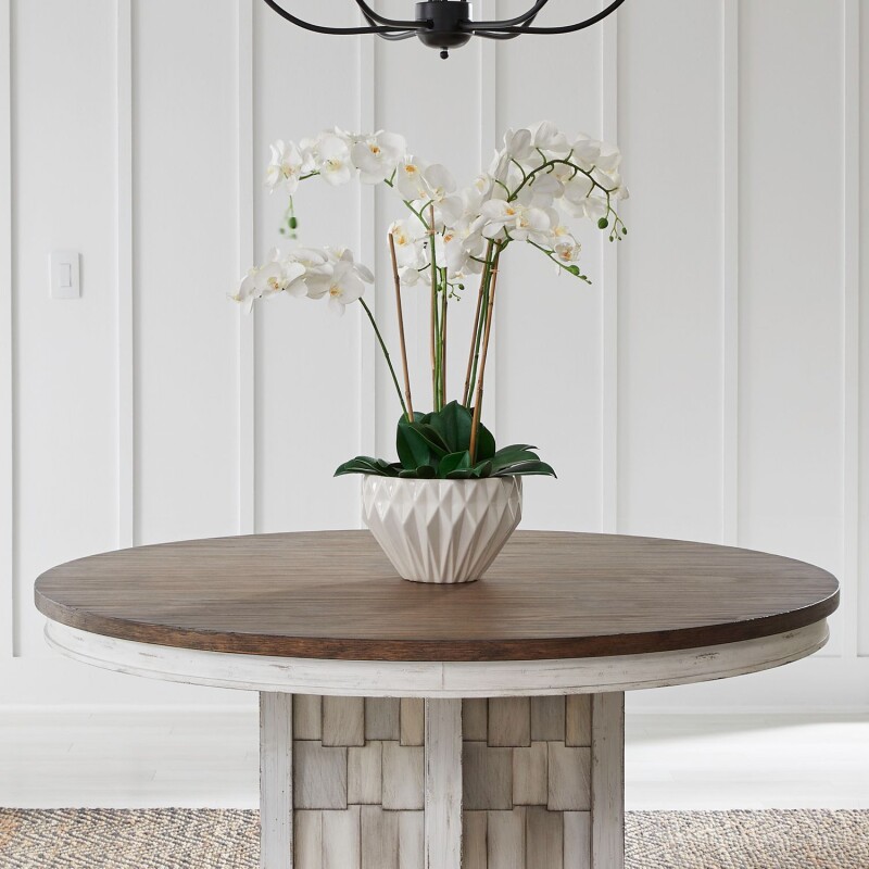 River Place Round Pedestal Table Top 237T5454